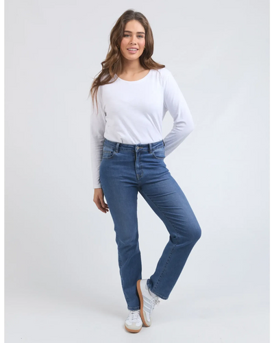 Ada Full Length Jean-Elm Lifestyle-Lima & Co