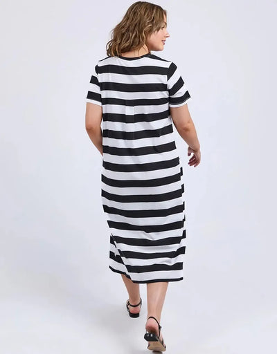 Adira Dress - Stripe-Elm Lifestyle-Lima & Co