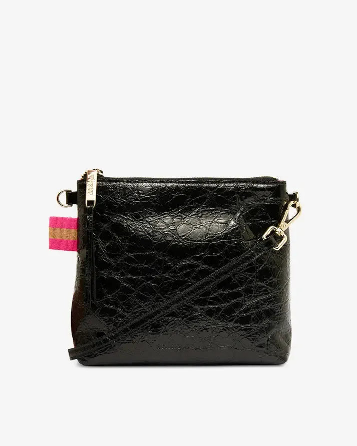Alexis Crossbody - Black Snake-Elms and King-Lima & Co