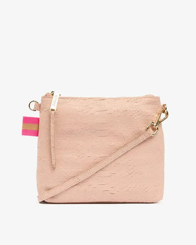 Alexis Crossbody - Blush Snake-Elms and King-Lima & Co