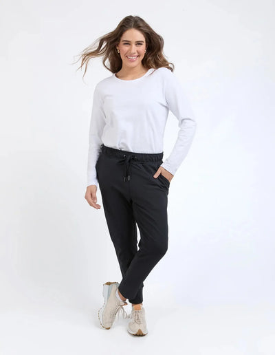 Alexis Track Pant - Black-Elm Lifestyle-Lima & Co