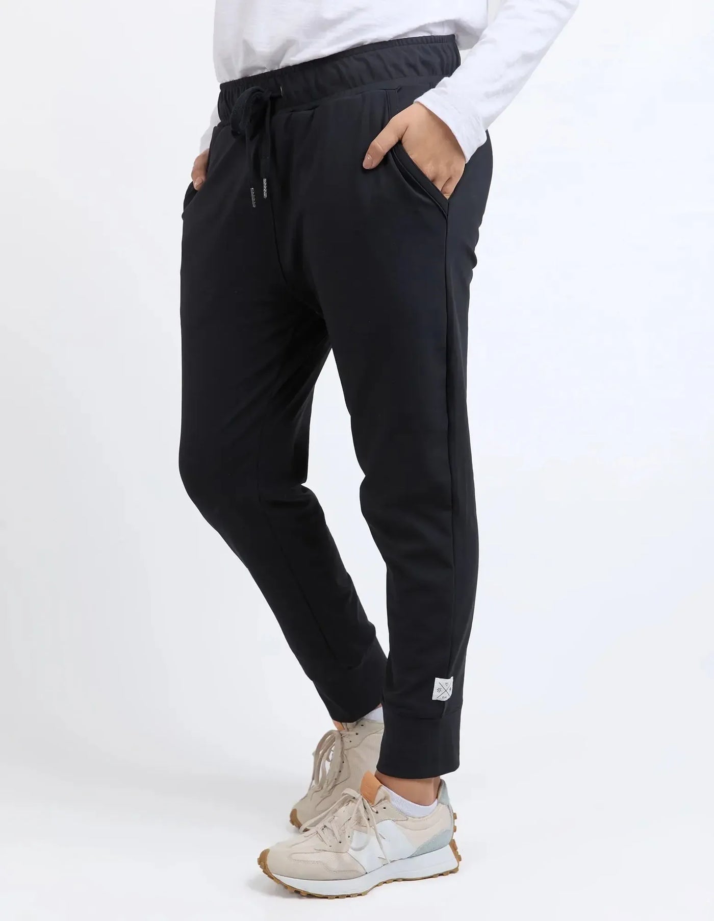 Alexis Track Pant - Black-Elm Lifestyle-Lima & Co