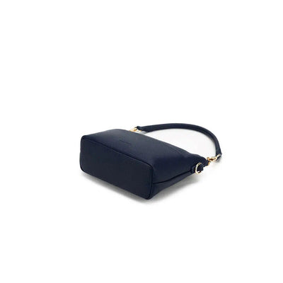 Alice Deep Navy Top Handle Crossbody Bag-Black Caviar-Lima & Co