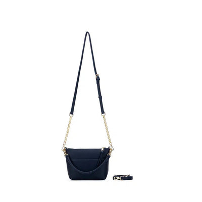 Alice Deep Navy Top Handle Crossbody Bag-Black Caviar-Lima & Co