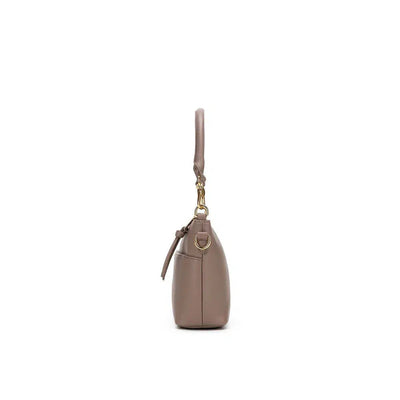 Alice Mushroom Top Handle Crossbody Bag-Black Caviar-Lima & Co