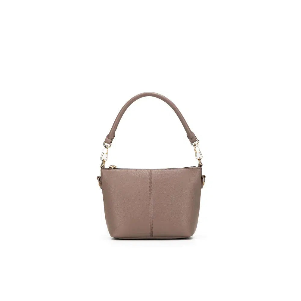Alice Mushroom Top Handle Crossbody Bag-Black Caviar-Lima & Co