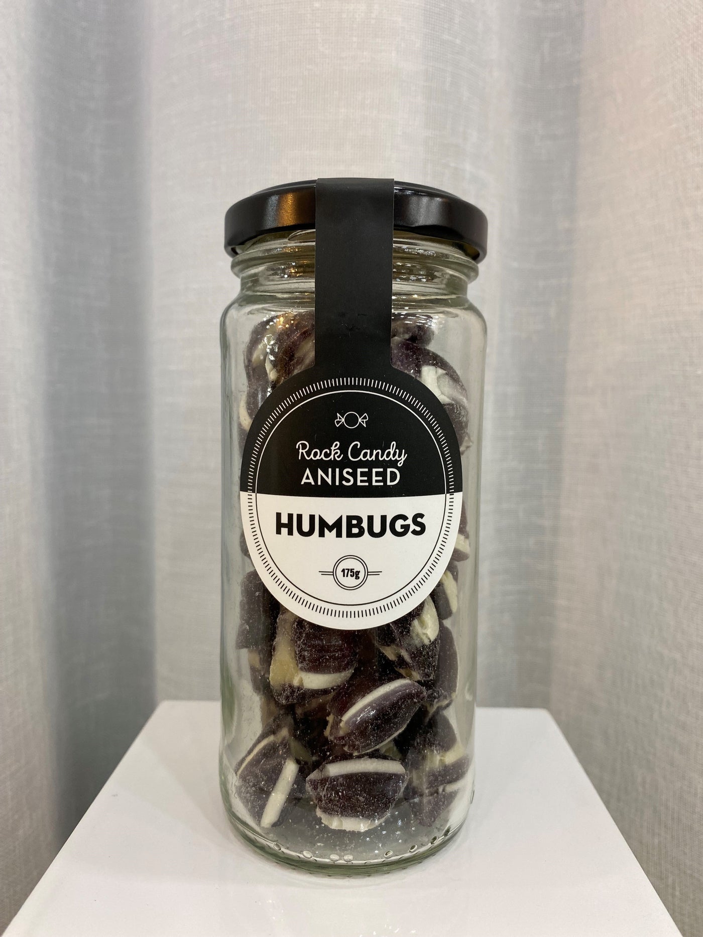 Aniseed Humbugs Jar 175g-Chocamama-Lima & Co