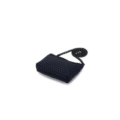 Aria Clutch Crossbody Bag Charcoal-Black Caviar-Lima & Co
