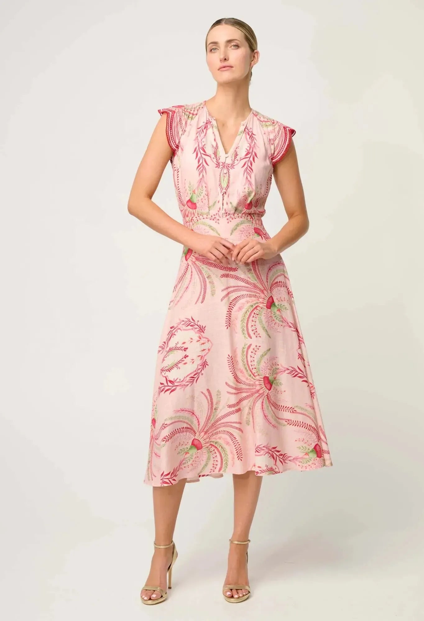 Aseel Embrioded Top - Palmarosa-Once Was-Lima & Co