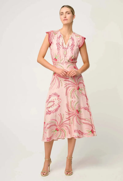 Aseel Embrioded Top - Palmarosa-Once Was-Lima & Co