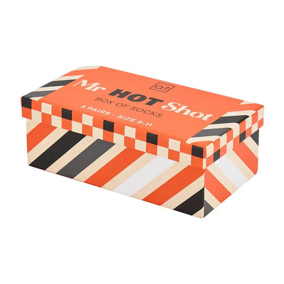 At Mens - Mr Hot Shot Socks 3pc-Annabel Trends-Lima & Co
