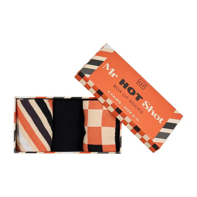 At Mens - Mr Hot Shot Socks 3pc-Annabel Trends-Lima & Co