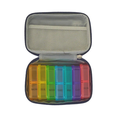 At Travel Pill Carrier - Navy-Annabel Trends-Lima & Co