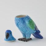 Avery Deco Jar - Blue-PILBEAM LIVING-Lima & Co