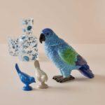 Avery Deco Jar - Blue-PILBEAM LIVING-Lima & Co