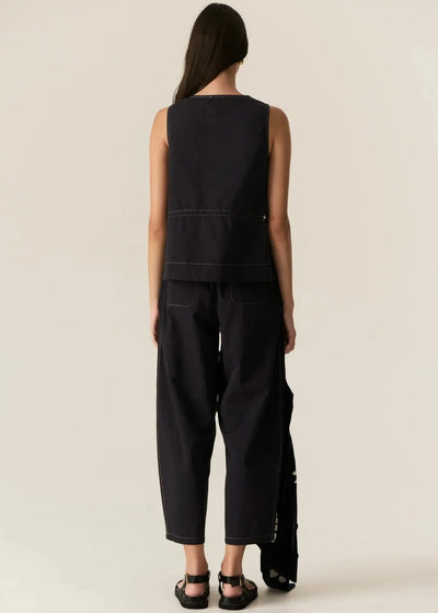 Avrid Barrel Pant - Ink-Pol-Lima & Co