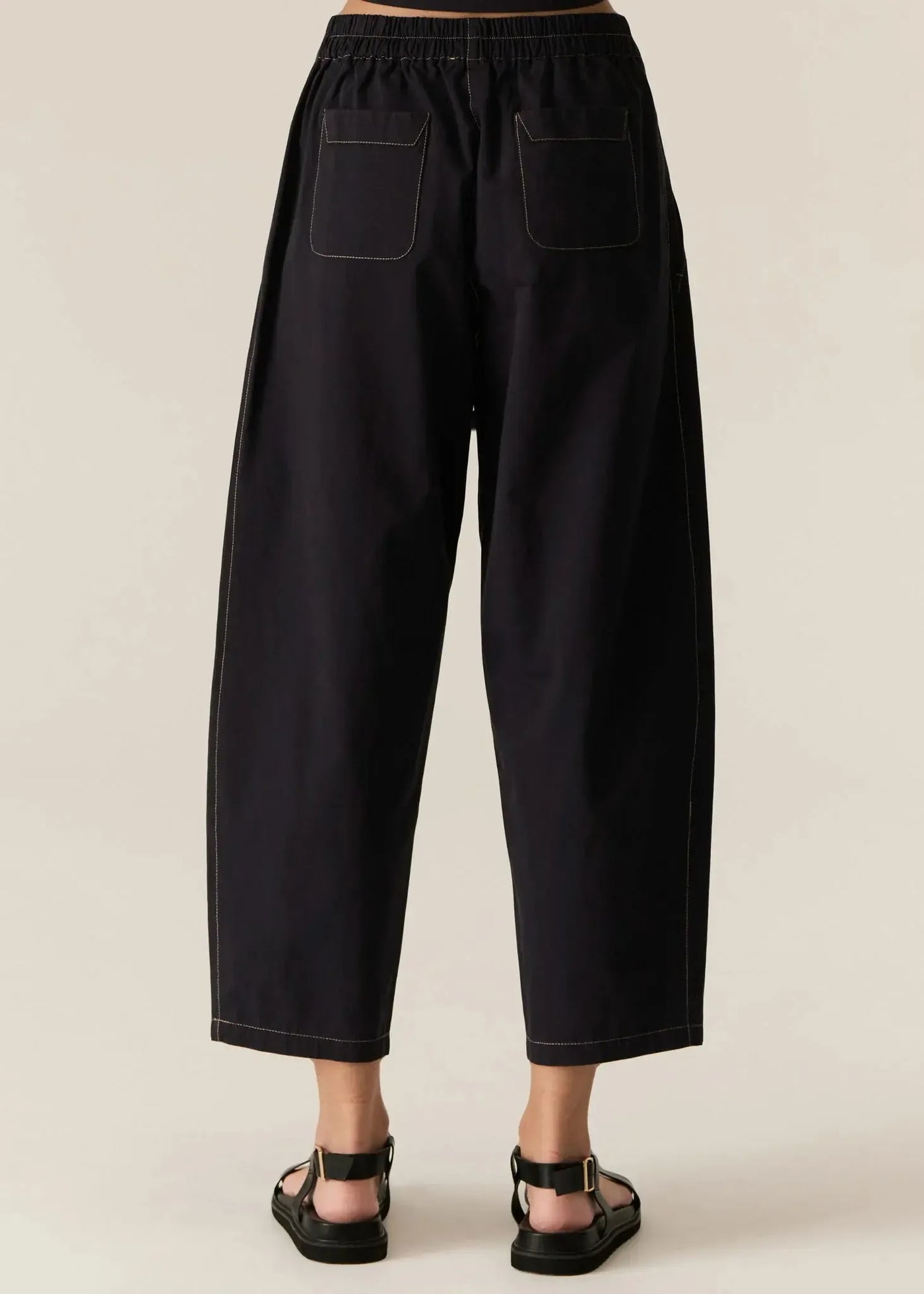 Avrid Barrel Pant - Ink-Pol-Lima & Co