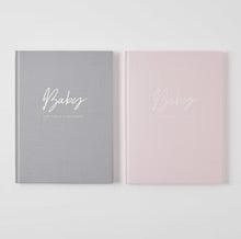BABY JOURNAL GREY/PINK-PILBEAM LIVING-Lima & Co