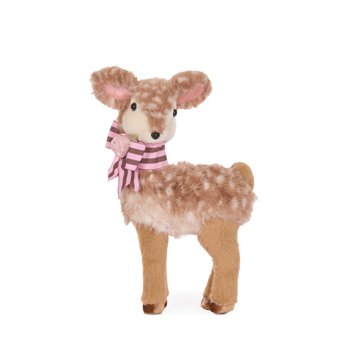 Baby Bambi With Bow-Holly and Ivy-Lima & Co