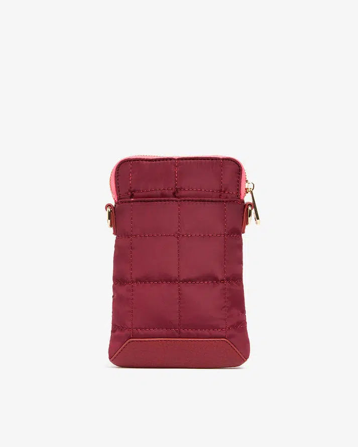Baker Phone Bag - Burgandy-Elms and King-Lima & Co