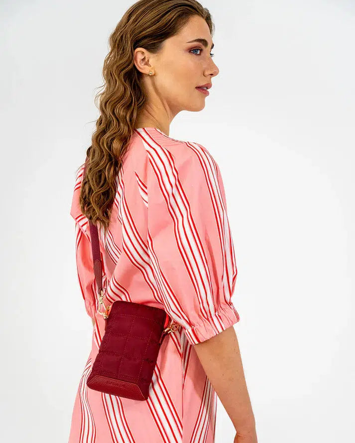 Baker Phone Bag - Burgandy-Elms and King-Lima & Co