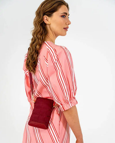 Baker Phone Bag - Burgandy-Elms and King-Lima & Co
