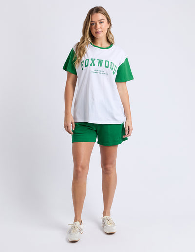 Baseball Tee - Green-Foxwood-Lima & Co
