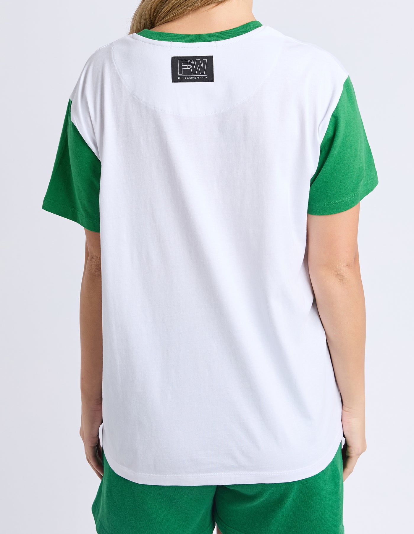 Baseball Tee - Green-Foxwood-Lima & Co