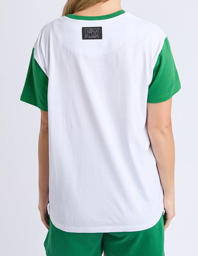 Baseball Tee - Green-Foxwood-Lima & Co
