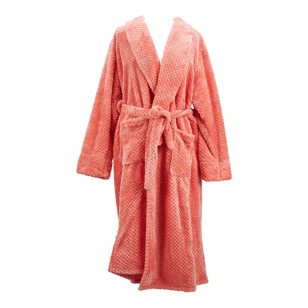 Bath Robe - Luxe Waffle Melon-Annabel Trends-Lima & Co