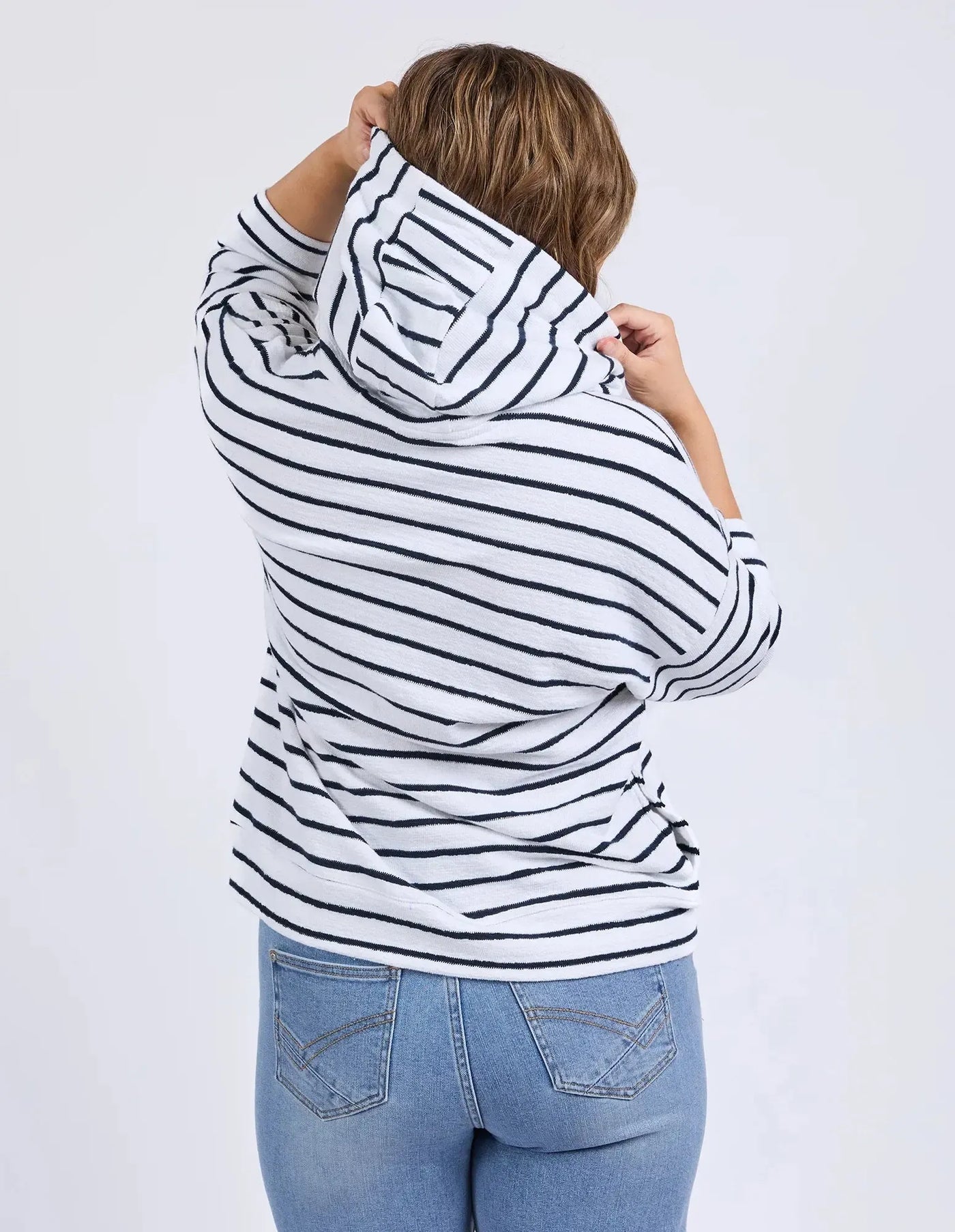 Beachy Hoodie - Stripe-Elm Lifestyle-Lima & Co