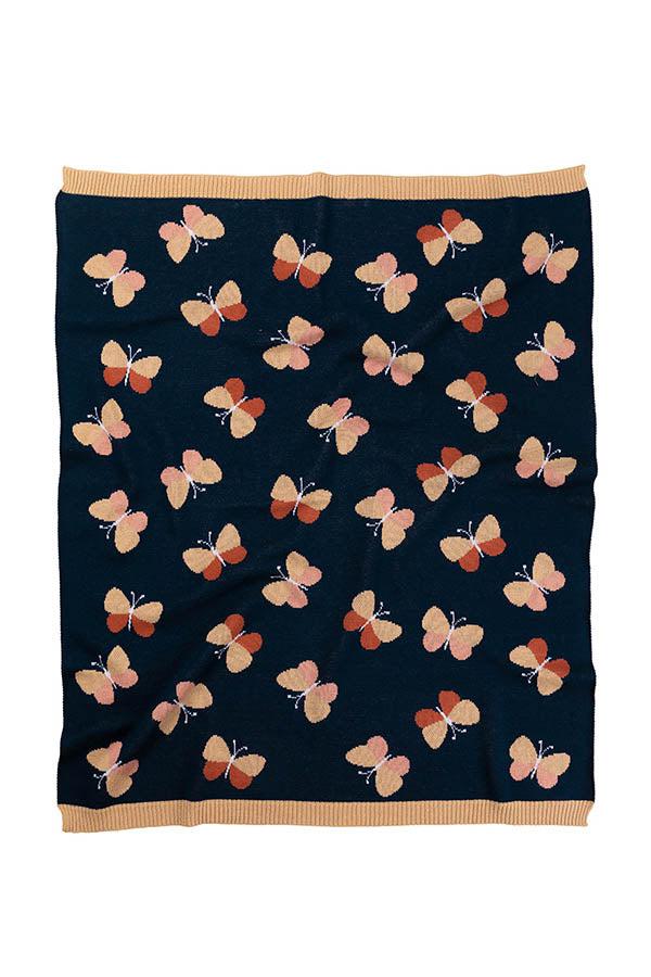 Beau Butterfly Baby Blanket-Lima & Co-Lima & Co