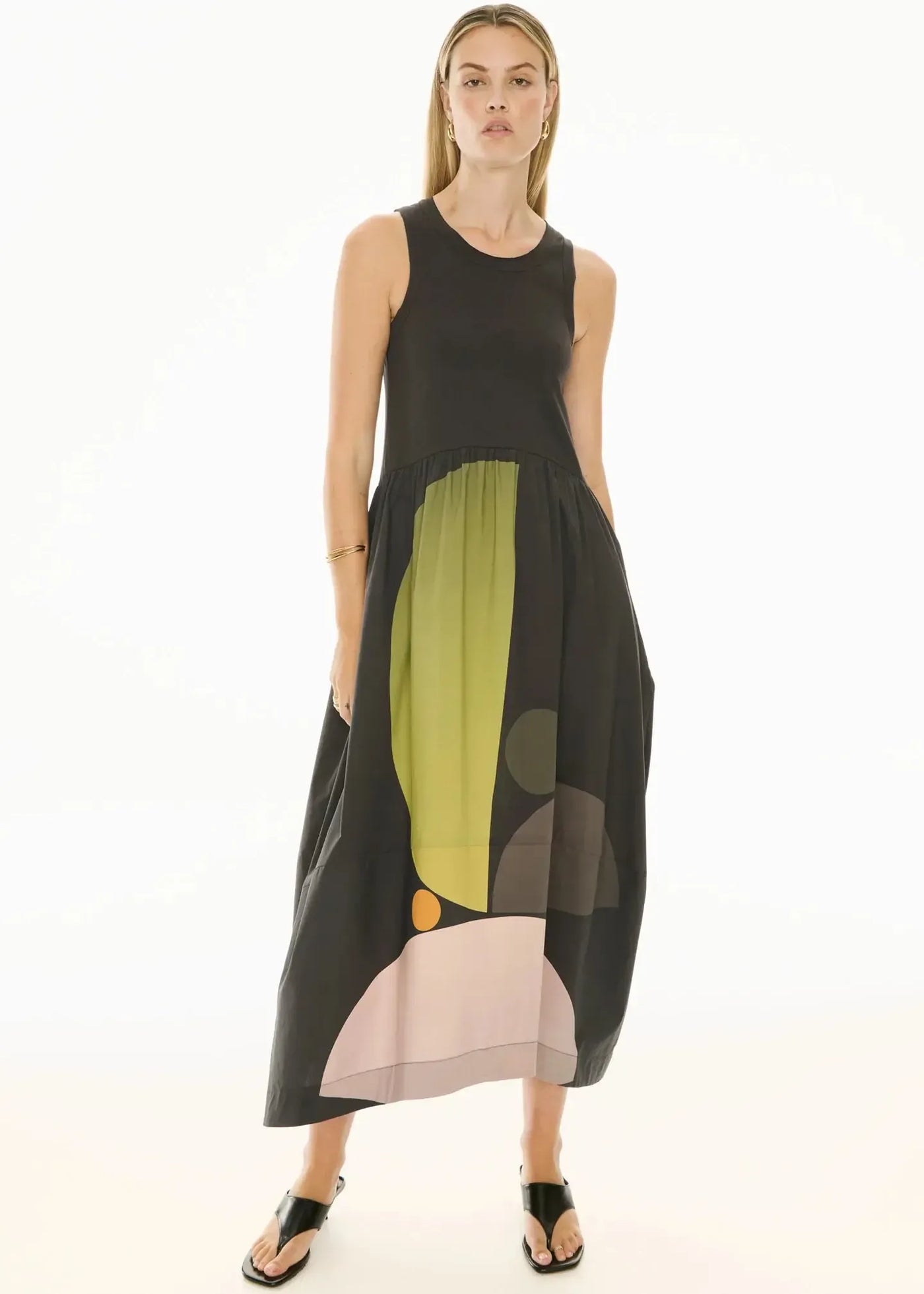 Belle Print Tank Dress-Pol-Lima & Co