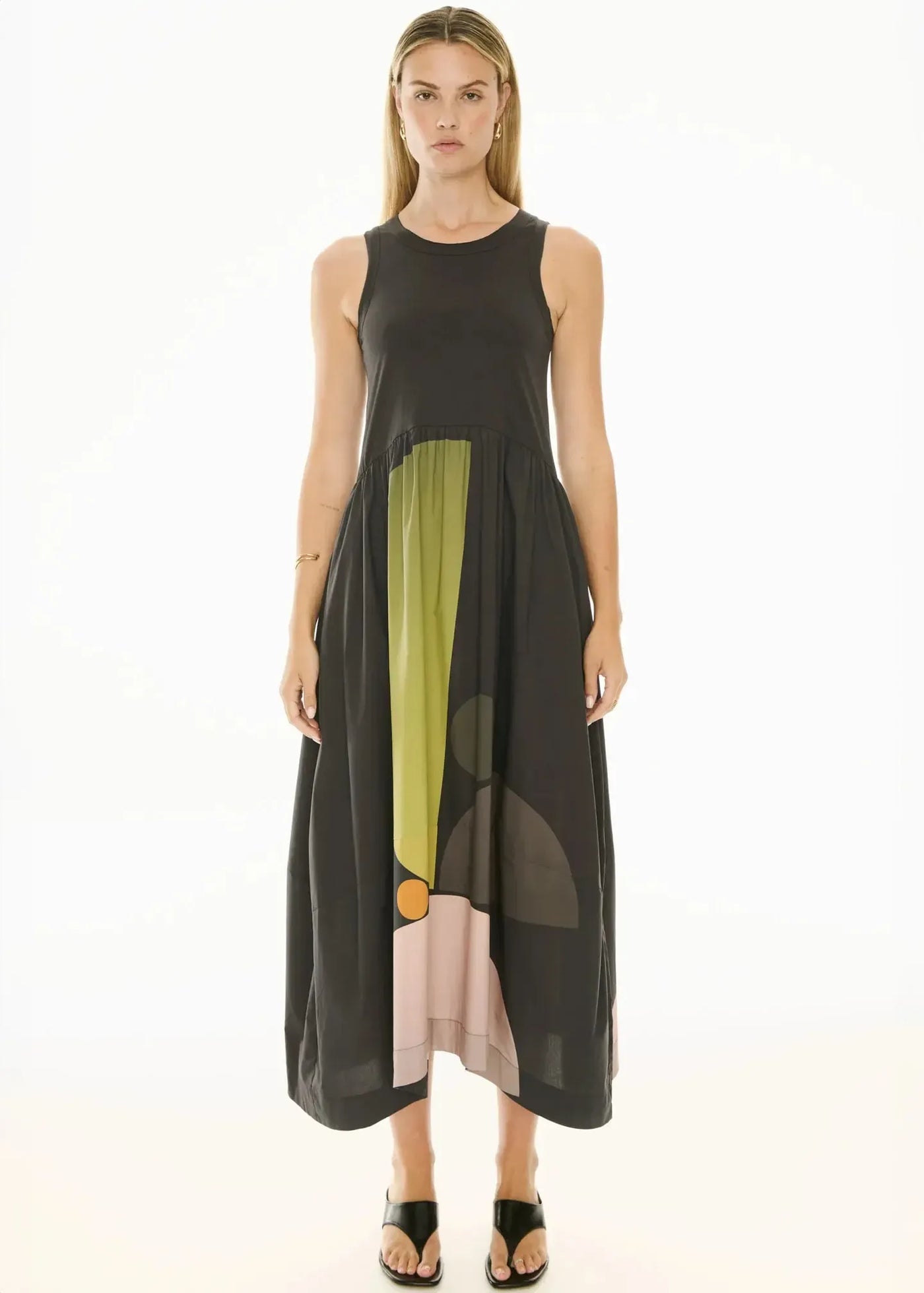 Belle Print Tank Dress-Pol-Lima & Co