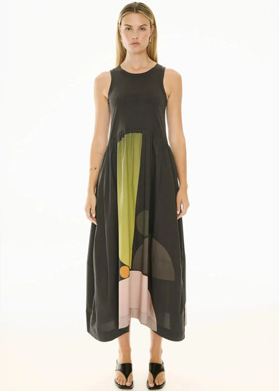 Belle Print Tank Dress-Pol-Lima & Co