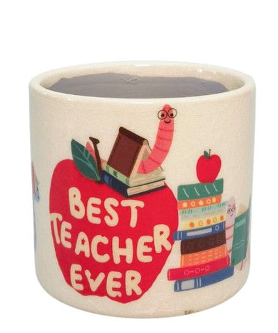 Best Teacher Planter-Lima & Co-Lima & Co
