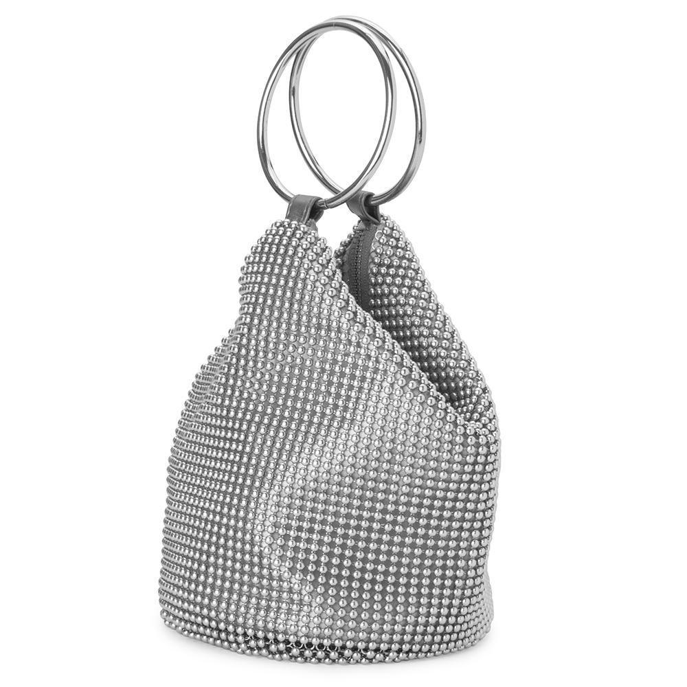 Bianca Ball Mesh Handle Bag-Olga Berg-Lima & Co