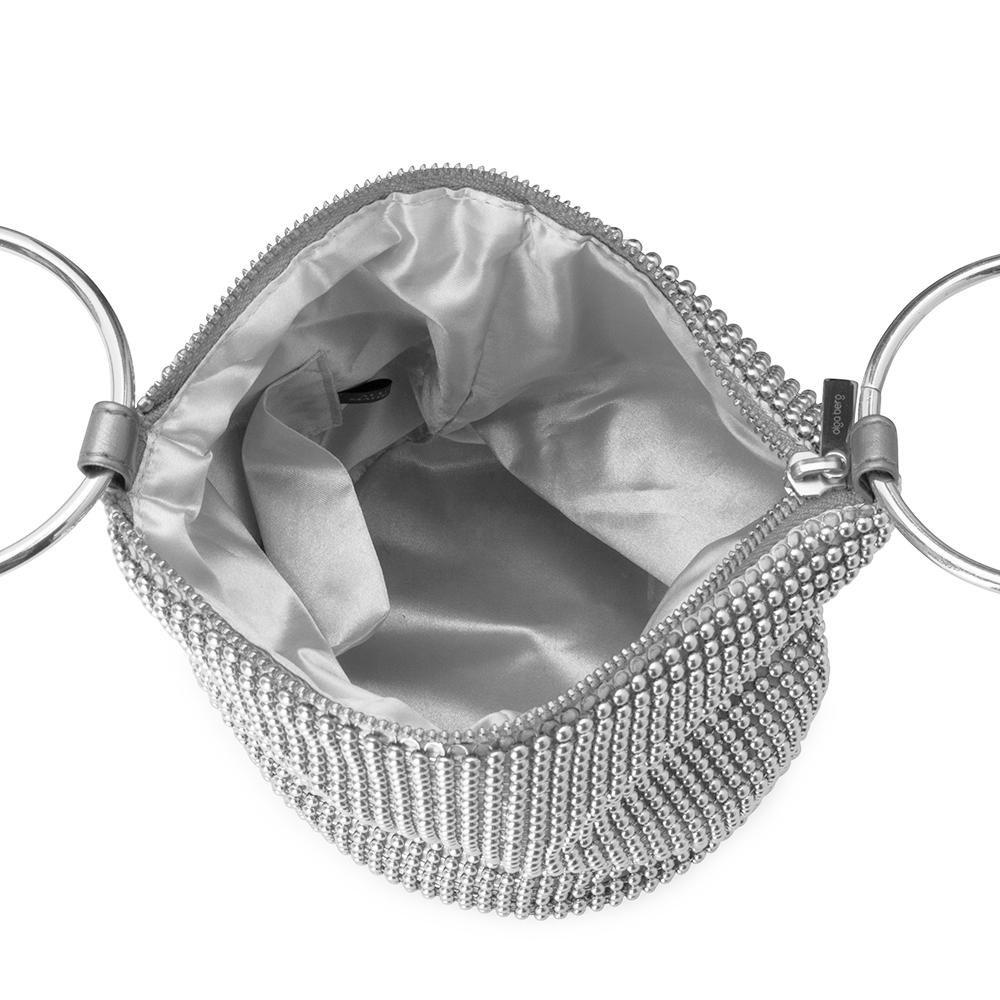 Bianca Ball Mesh Handle Bag-Olga Berg-Lima & Co