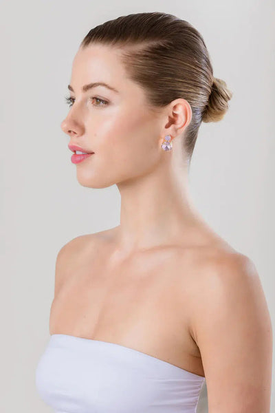 Bijoux Earring - Light Rose-Liberte-Lima & Co