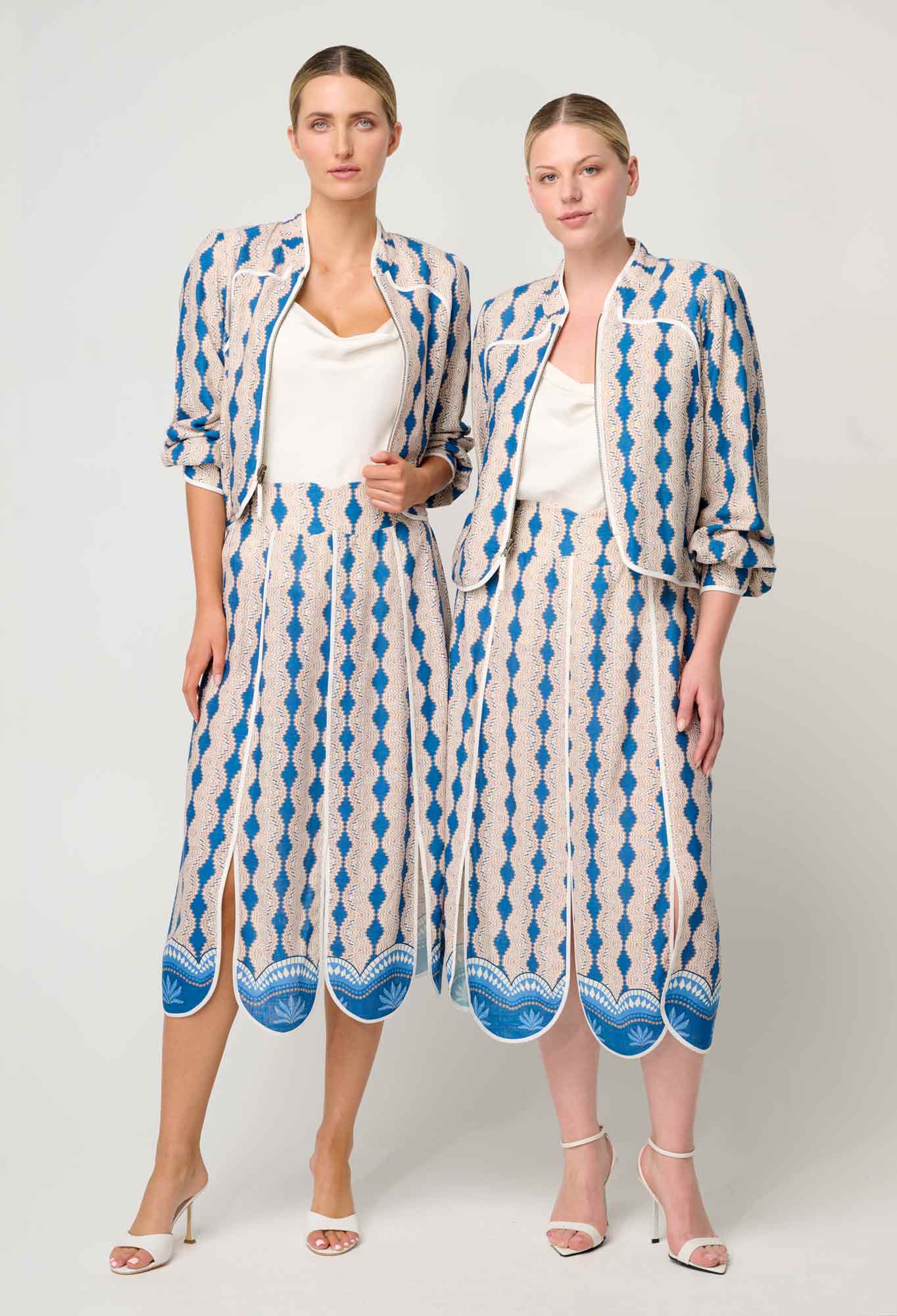 Binding Details Skirt - Marrakech-Once Was-Lima & Co