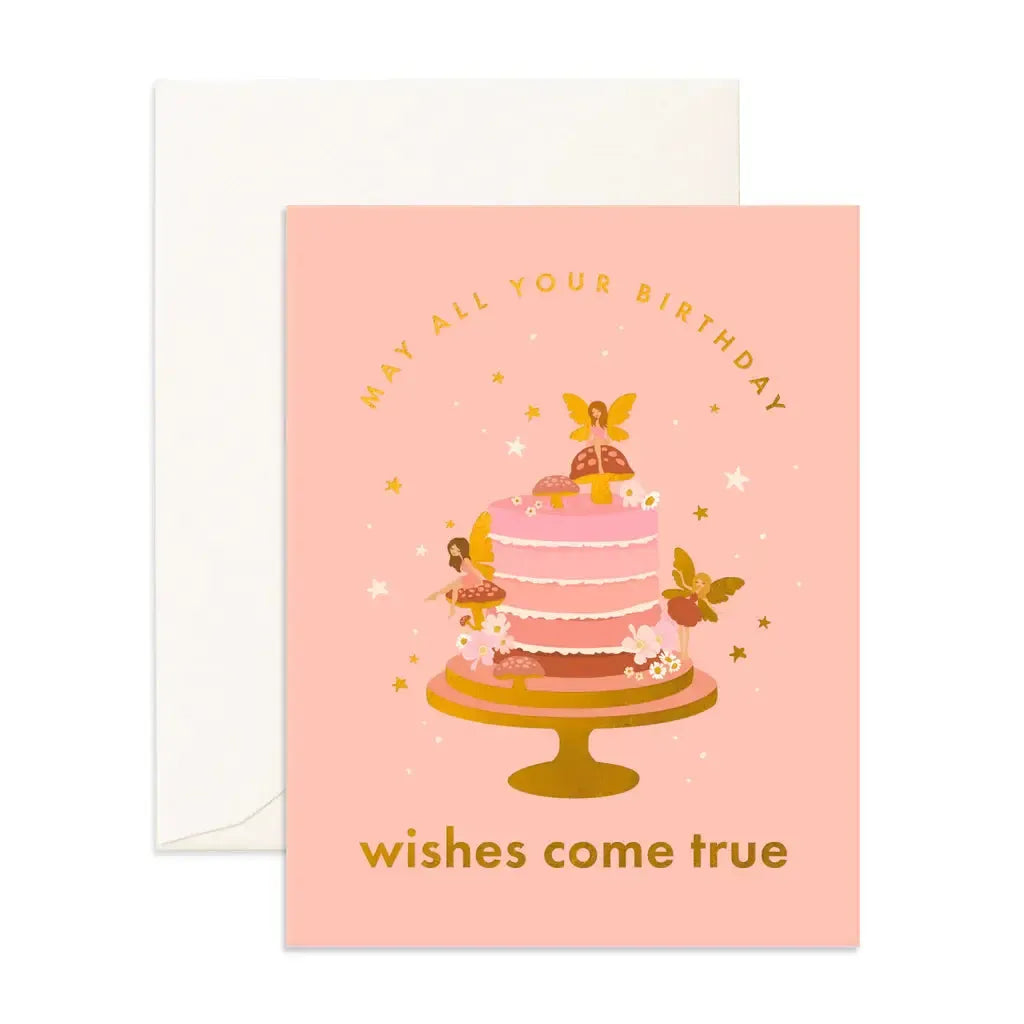 Birthday Cake Fairies Greeting Card-Fox And Fallow-Lima & Co