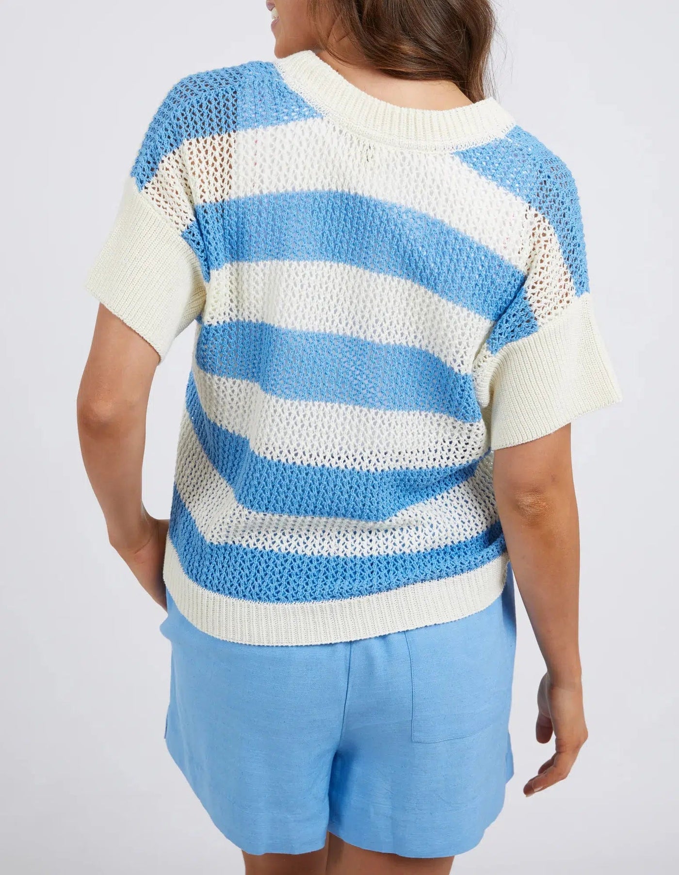 Blythe Knit - Azure Blue-Elm Lifestyle-Lima & Co