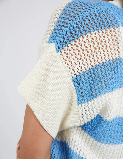 Blythe Knit - Azure Blue-Elm Lifestyle-Lima & Co