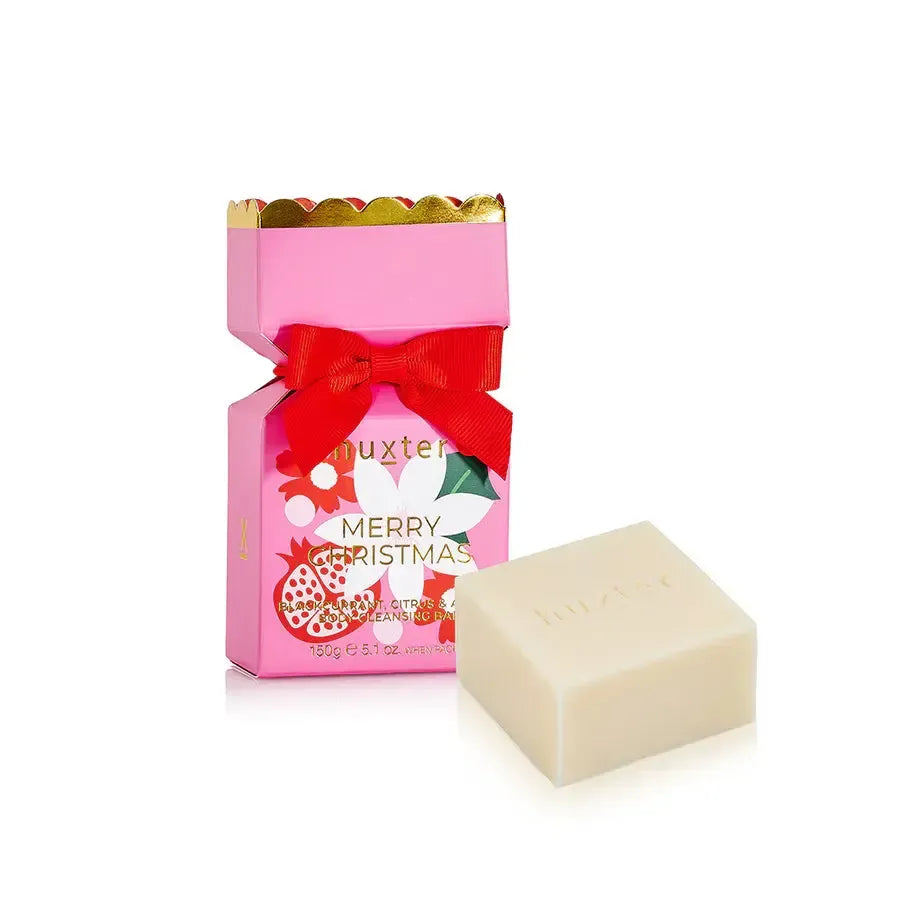 Body Cleansing Bar Bon Bon - Pink Blackcurrant, Citrus & Amber-Huxter-Lima & Co