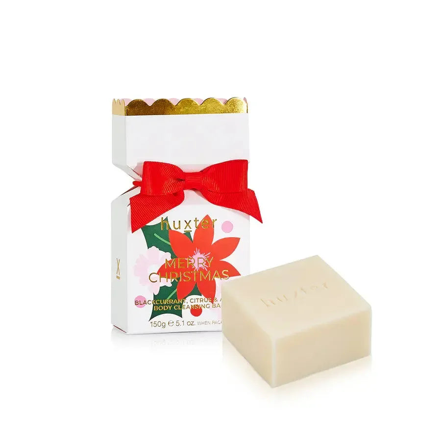 Body Cleansing Bar Bon Bon - White Blackcurrant, Citrus & Amber-Huxter-Lima & Co