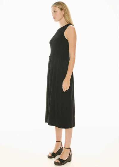 Bonde Dress Knit - Black/Ivory-Pol-Lima & Co