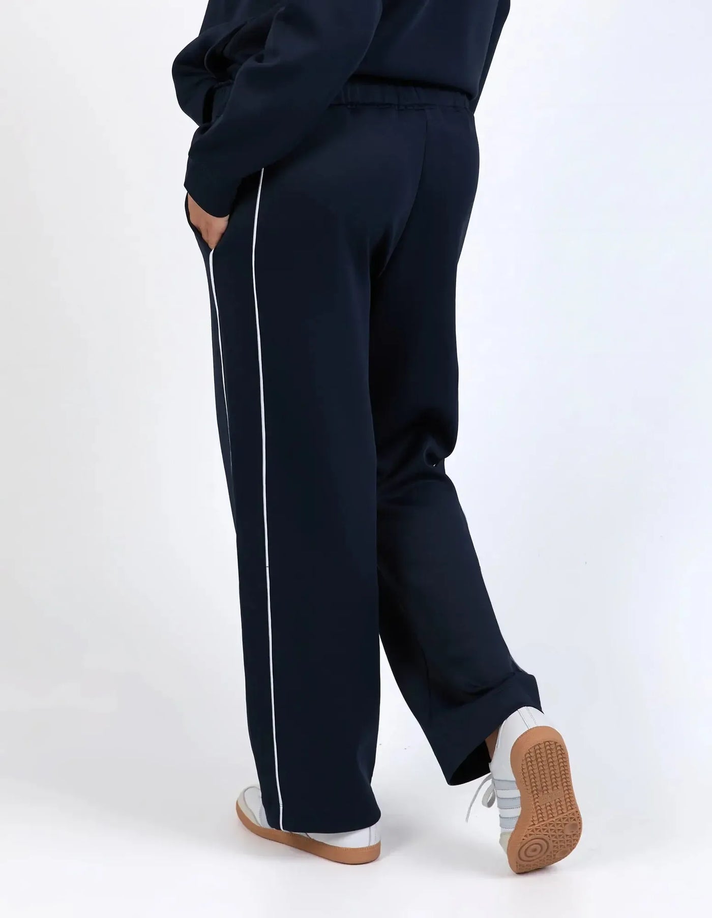 Bonnie Wide Leg Pant - Dark Sapphire-Elm Lifestyle-Lima & Co