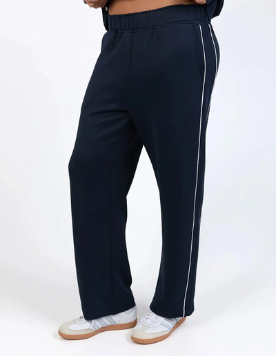 Bonnie Wide Leg Pant - Dark Sapphire-Elm Lifestyle-Lima & Co