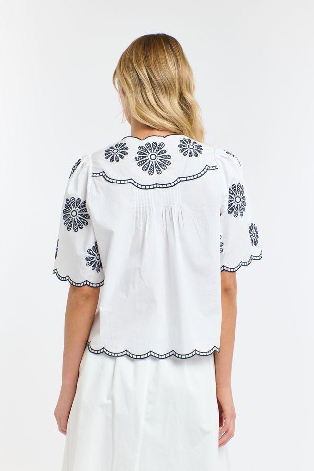 Boston Daisy Top - White-365 Days-Lima & Co