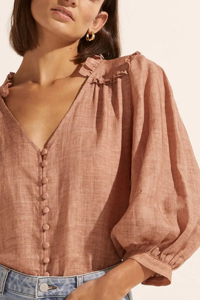 Brigade Top - Rust-Zoe Kratzmann-Lima & Co
